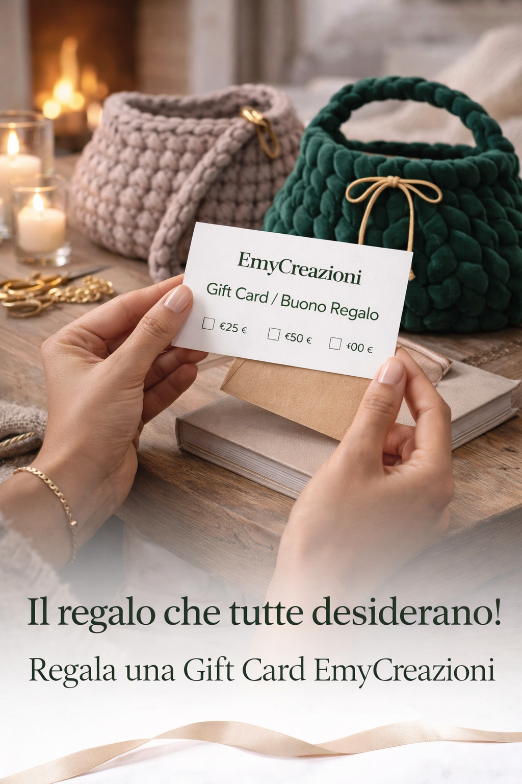 GIFT CARD/BUONO REGLO EmyCreazioni