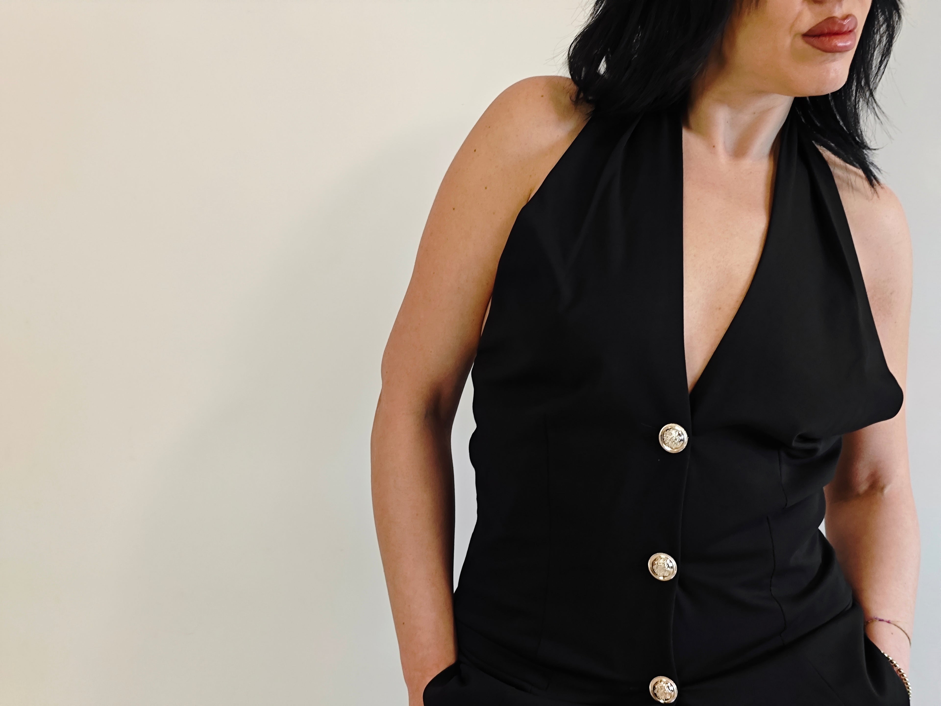 COMPLETO LADY HALTER NECK
