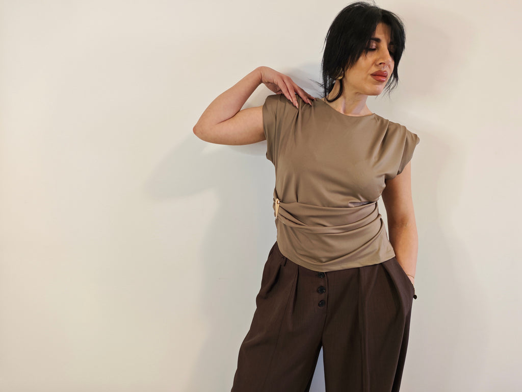 MAGLIA GIOIELLO TORTORA
