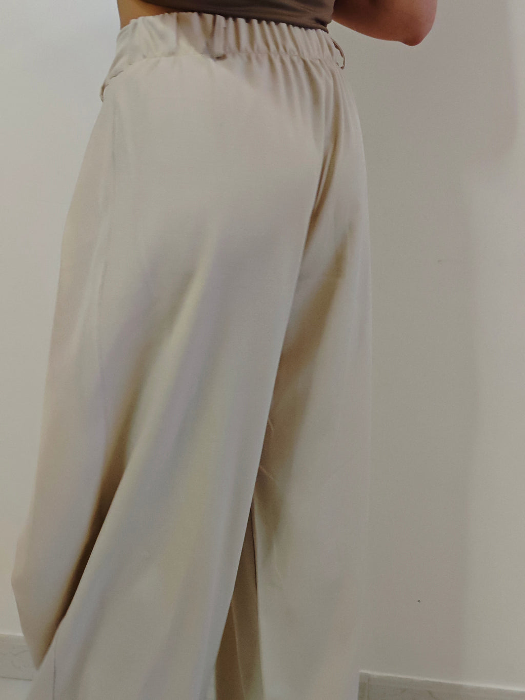 PANTALONI ALADINO BEIGE