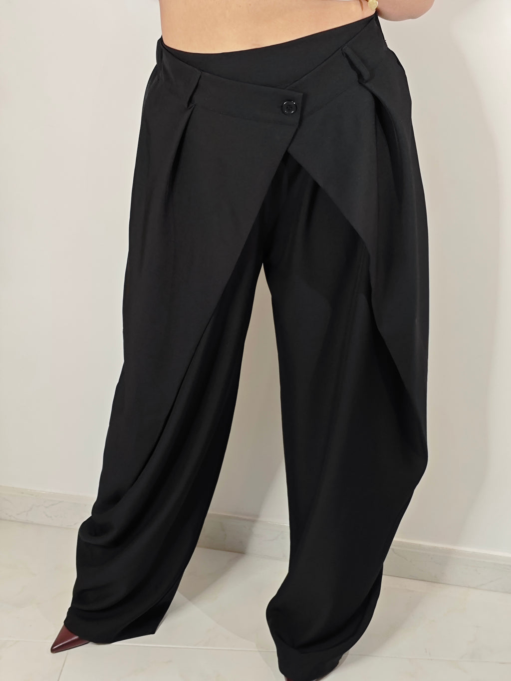 PANTALONI ALADINO NERI