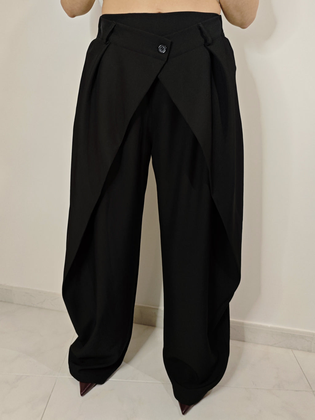 PANTALONI ALADINO NERI