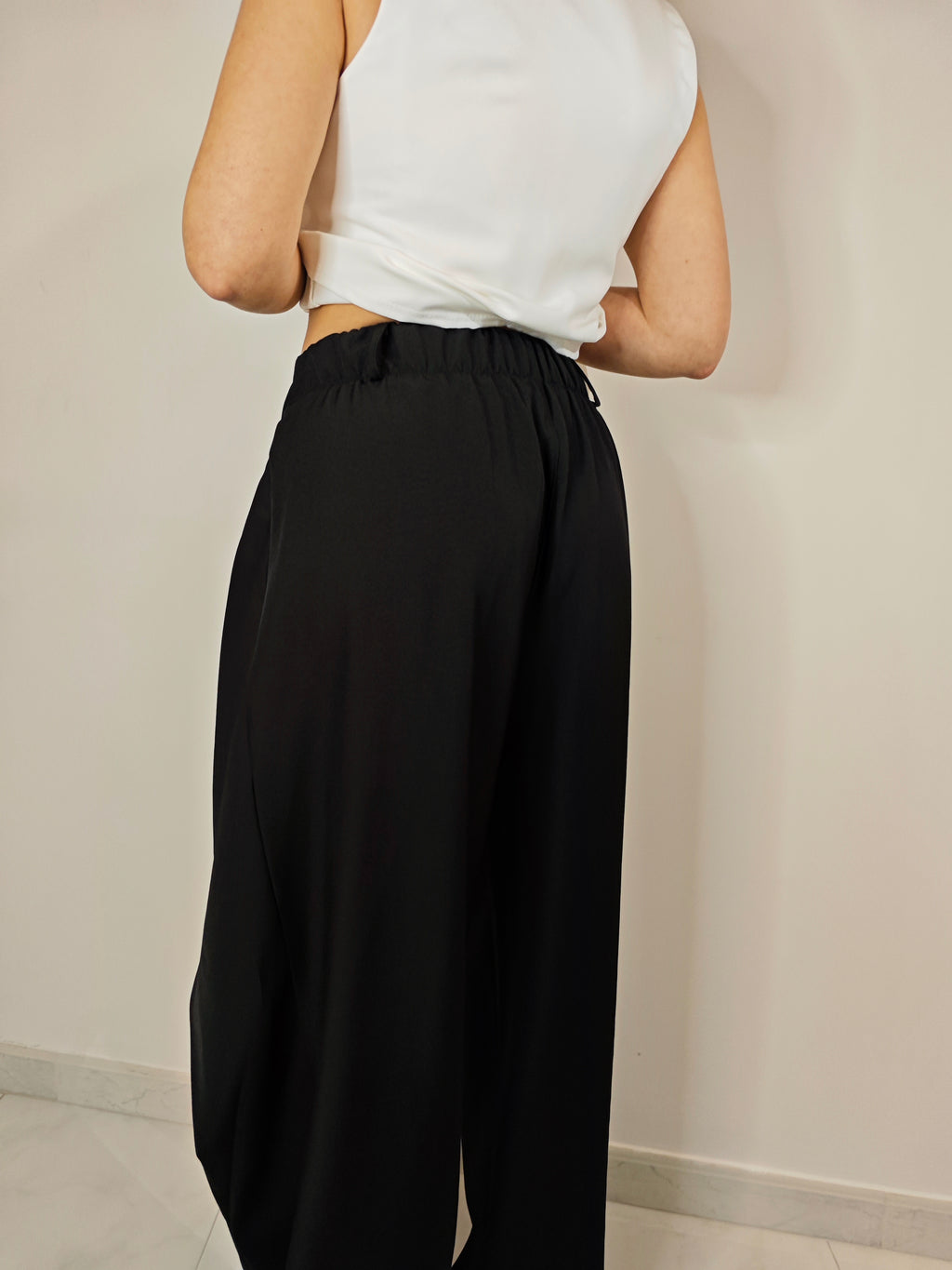 PANTALONI ALADINO NERI