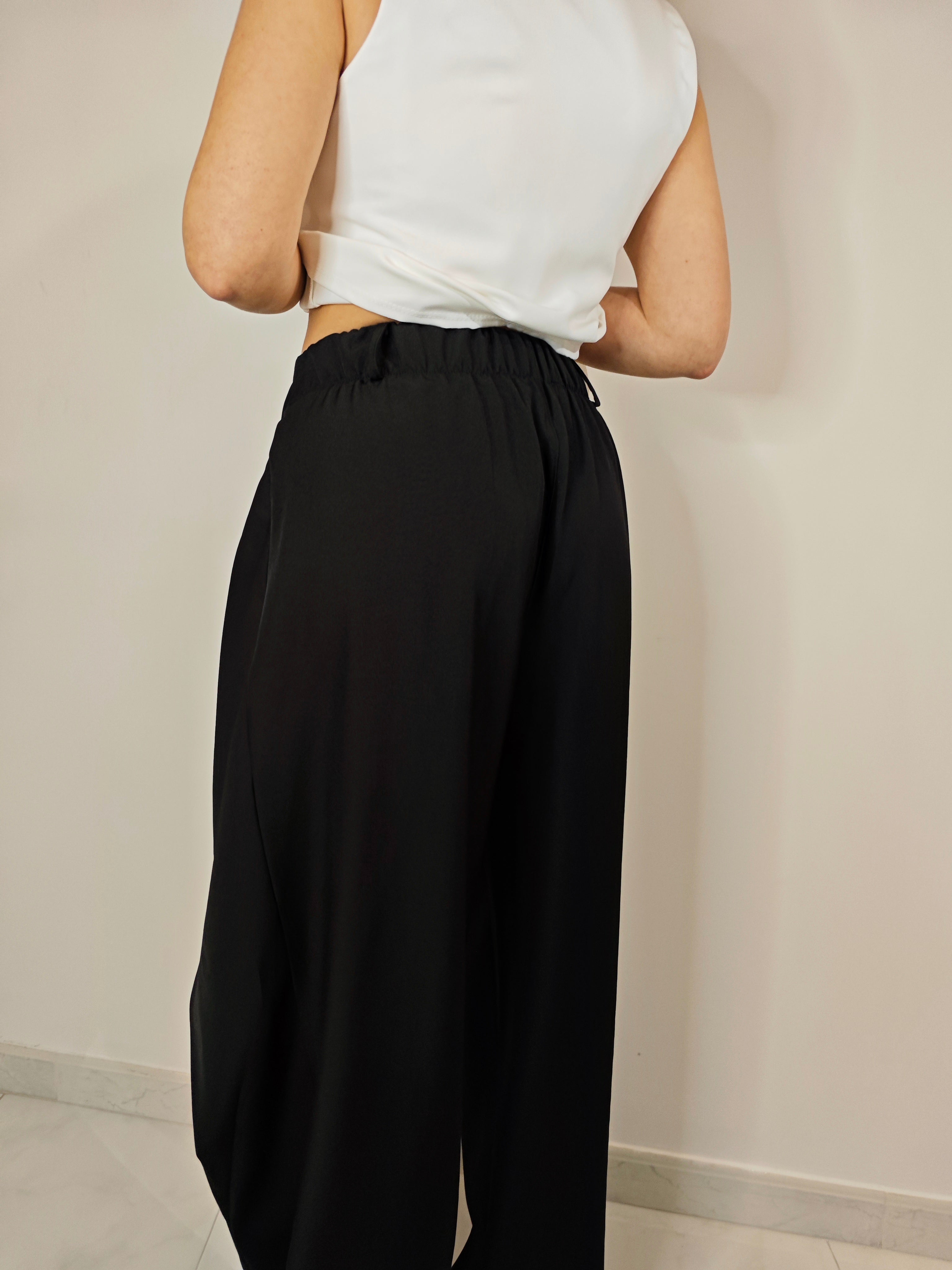 PANTALONI ALADINO NERI