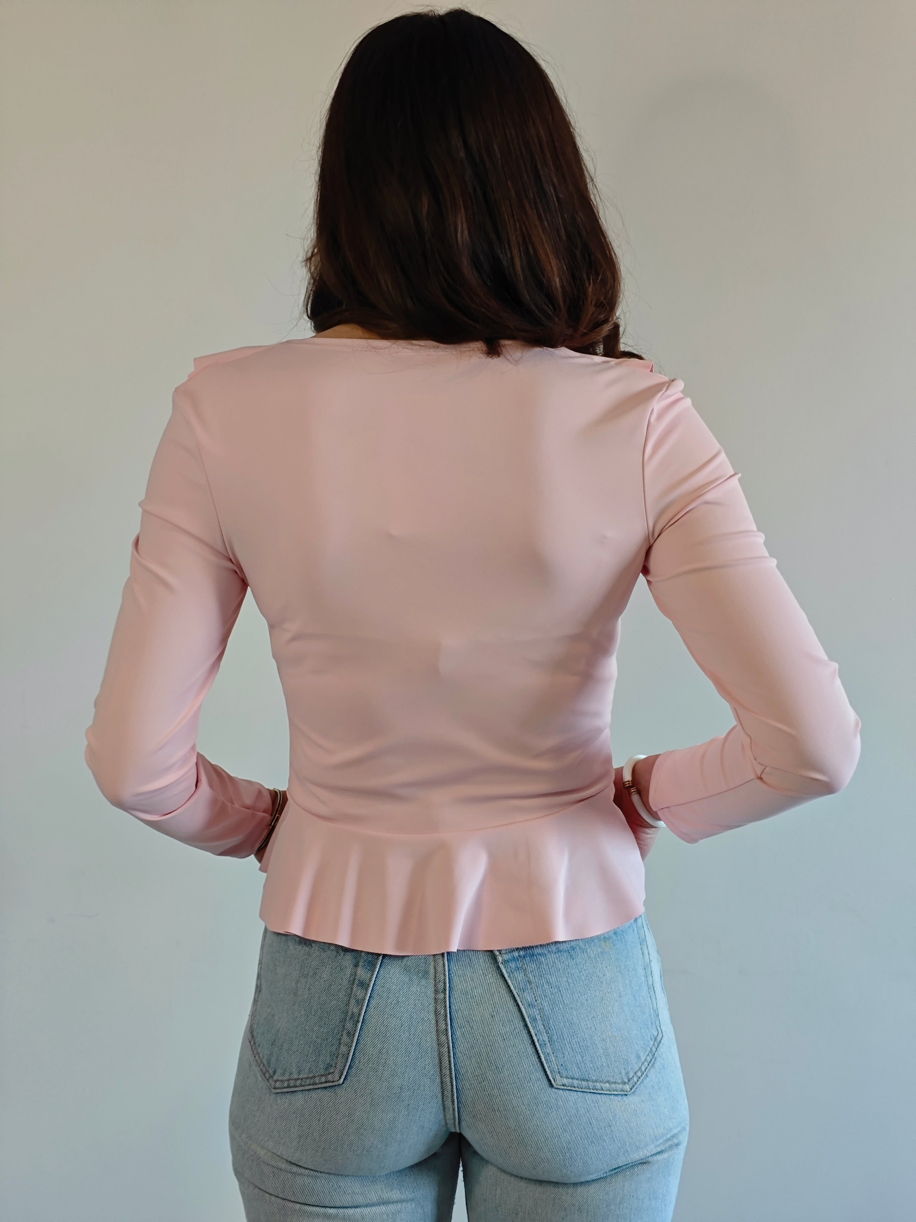 MAGLIA A BALZE ROSA PESCA