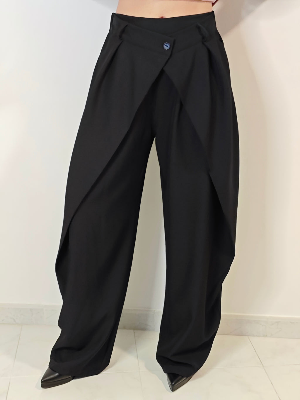 PANTALONI ALADINO NERI