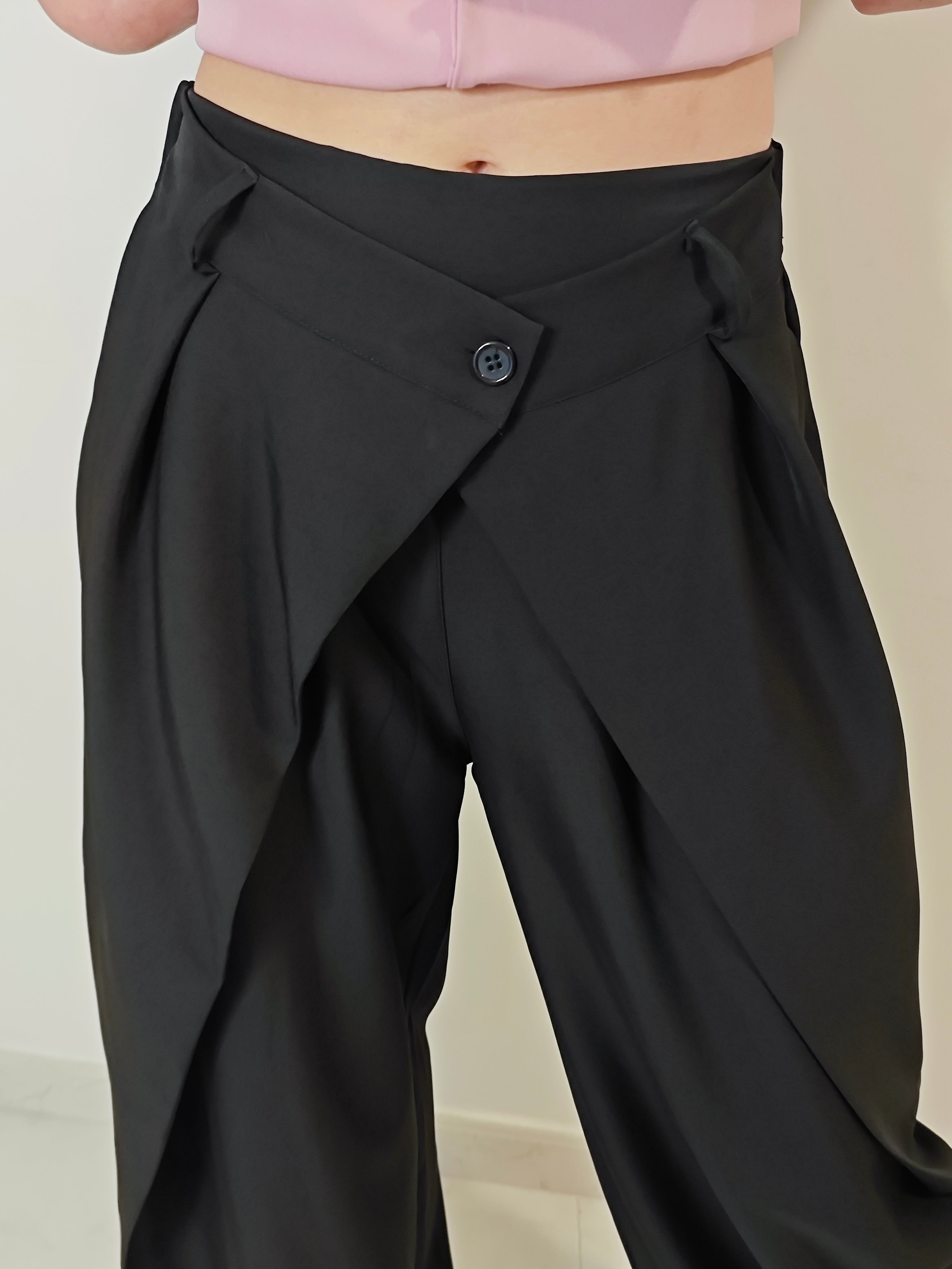PANTALONI ALADINO NERI
